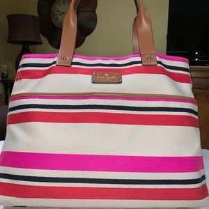 Kate Spade Oak Island Stripe handbag